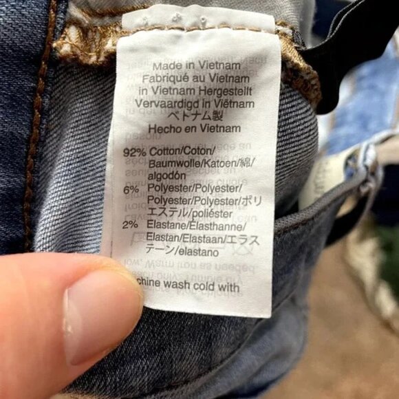 Madewell Cali Demi-Boot Jeans in Bess Wash: Button-Front Edition Size 25 - Picture 8 of 12